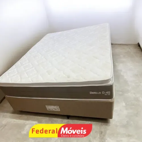 Cama Box Casal Colchão + Base 1,38m - Promoção até acabarem os estoques!