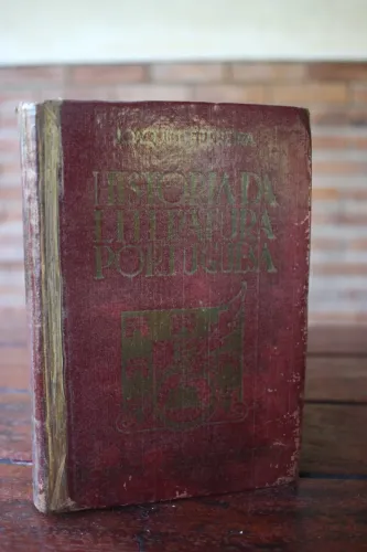 História da Literatura Portuguesa - Capa Dura, edição antiga - Joaquim Ferreira