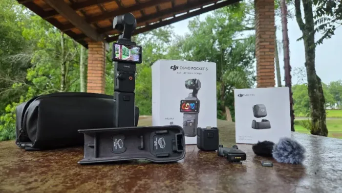 Dji Osmo Pocket 3 + Microfone + Bag Transporte
