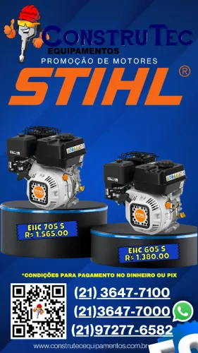 Motor Estacionário a combustão EHC 705 S / EHC 605 S