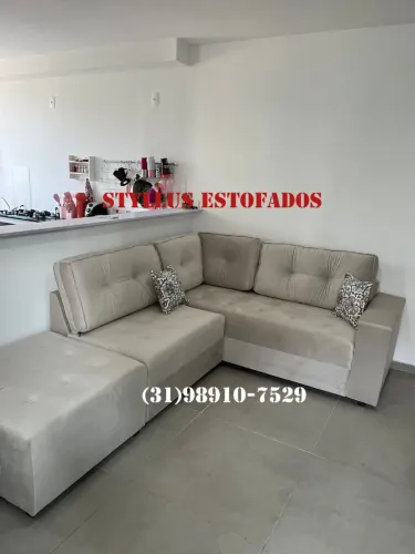 Sofá de Canto Novo - 5lugares