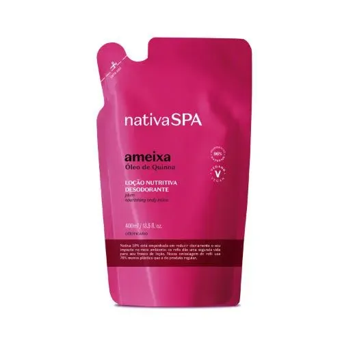 Refil Loção Hidratante Nativa Spa " Ameixa "