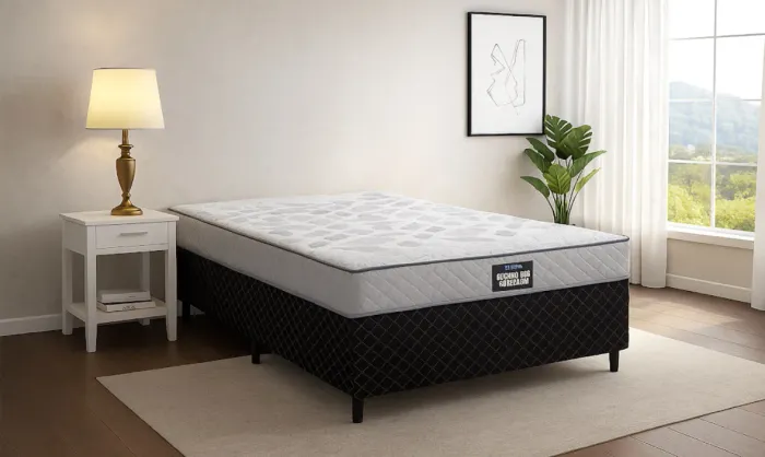 Cama Box Casal Unibox Supremo Conforto e Qualidade t43