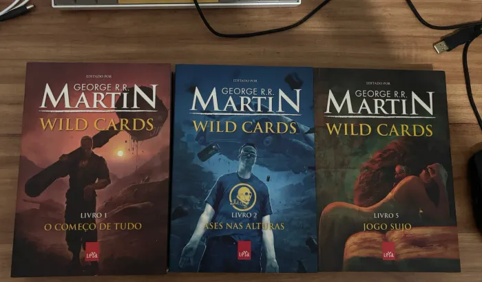 Livros Wild Cards George RR Martin