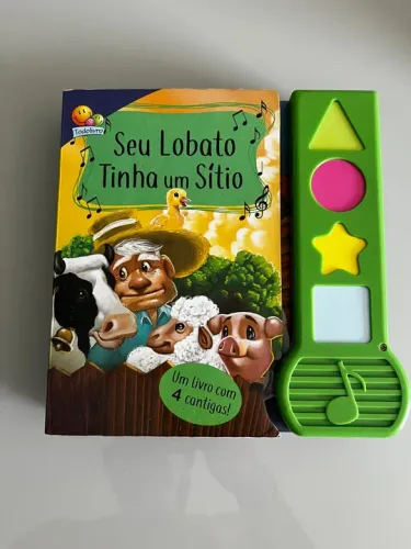 Livros infantis com rimas e cantigas musical