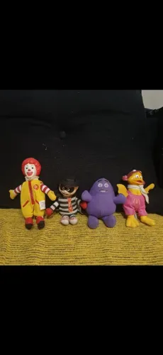 Bonecos McDonald's Colecionáveis Anos 90