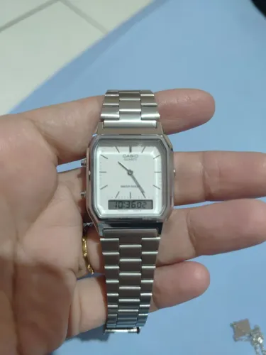 Relógio Casio Vintage Analógico/Digital R$180,00