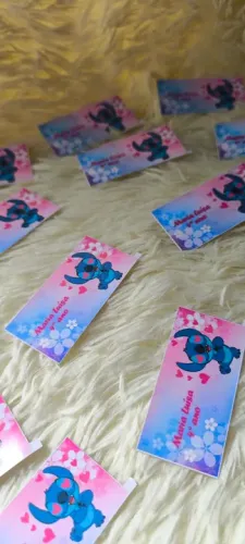 Kit etiquetas adesivas para material escolar