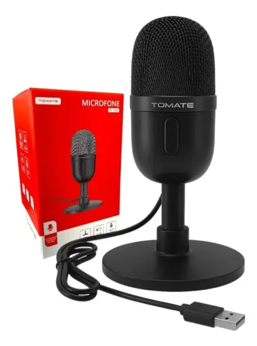 Microfone Para Pc Usb Mesa Tomate Mt-1061 48khz - Loja Coimbra COmputadores Entregamos