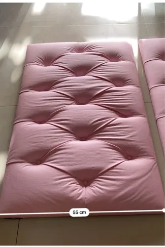 Cabeceira rosa nunca usada 