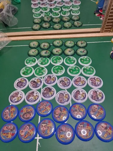 4 times em Vidrilha 45mm futebol de botão 