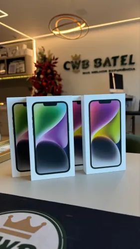 iPhone 14 128Gb Branco ou Preto Lacrado 