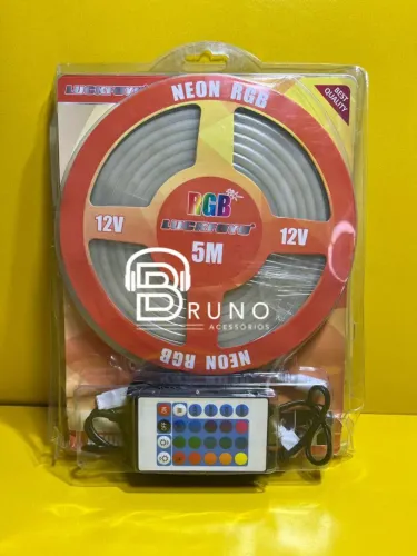 Mangueira Neon RGB com controle