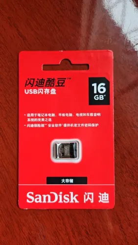 Pen Drive Sandisk 16GB c/ 3.000 músicas variadas- Novo Original