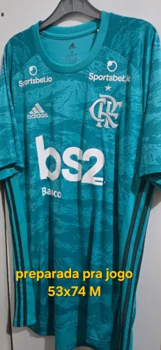Camisa adidas flamengo preparada pra jogo 2019 /2020 Diego Alves 