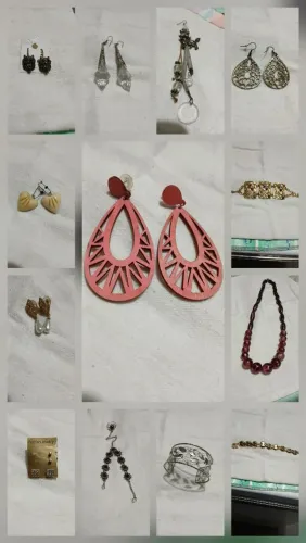 LOTE  de Pulseiras, colar e Brincos 