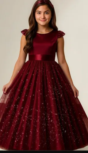 Vestido de festa TAM 10 a 14 anos