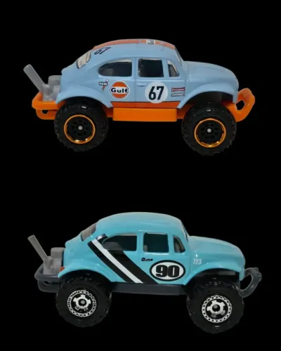 02 Matchbox Volkswagen Beetle Gulf 4×4 Loose