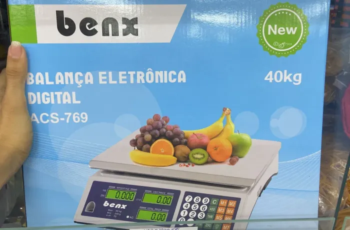 Balança Eletrônica Digital Benx ACS-769 40kg