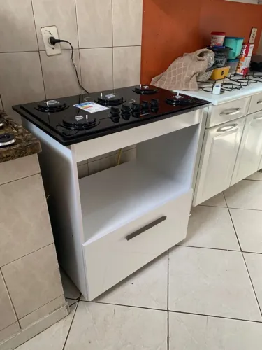 Balcão para cooktop 4/5 bocas (somente o balcão)
