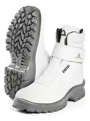Bota Tipo  Térmica C/ Lã Impermeável Bico Pvc Açougue Frigorífico Nº43