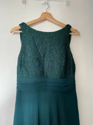 Vestido de Festa Longo Verde Tam M