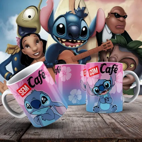 Canecas Stitch: Decore sua casa com a fofura do Lilo & Stitch!