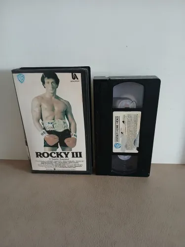 Fita Vhs Original Rocky 3 o Desafio Supremo  - Stallone  - 1a Tiragem 