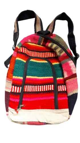 Mochila/Bolsa Boho/Étnica Unissex Tam. Adulto