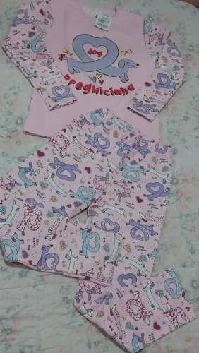 Pijama Brandili Tam 10 NOVO Lindo
