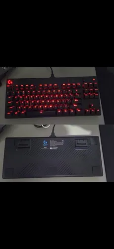Teclado Mecânico Gamer Logitech G PRO TKL - RGB Lightsync
