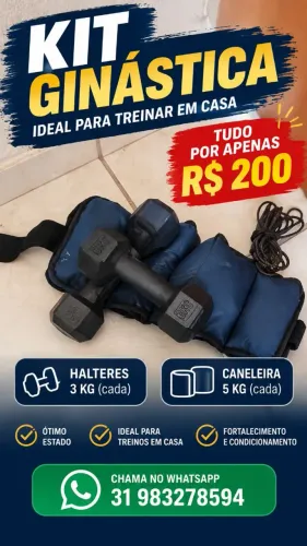 Kit ginástica 