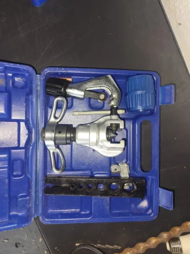 Kit Flangeador de Tubos Excêntrico com Catraca