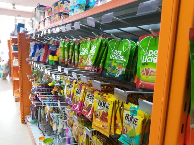 Gôndolas para Petshop