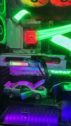 Cpu gamer high end r7 9800x3d ddr5 Rx9070xt 16gb