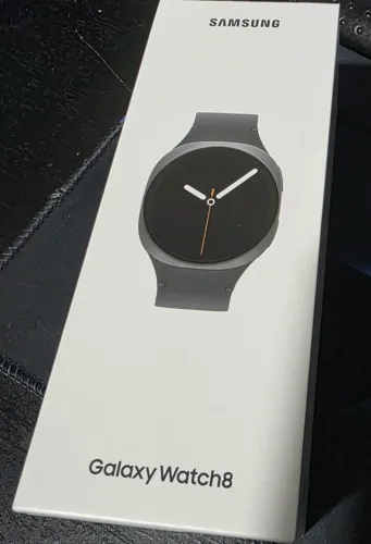 Samsung Galaxy Watch 8 44mm BT Grafite - Novo, Lacrado, Garantia 1 ano