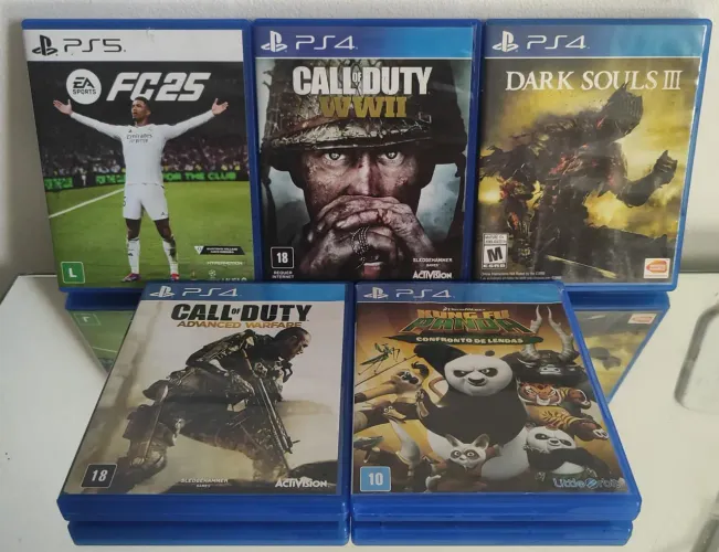 Jogos De PS4/PS5 (Valor Unitário)