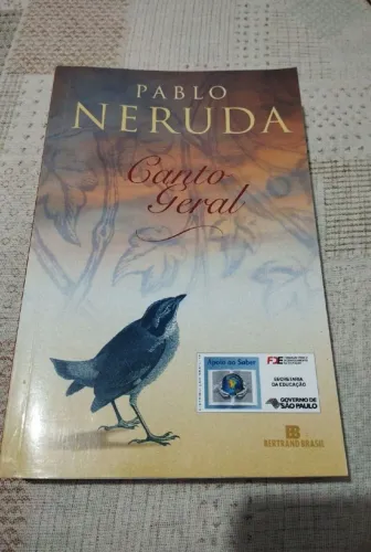 livro canto geral Pablo Neruda