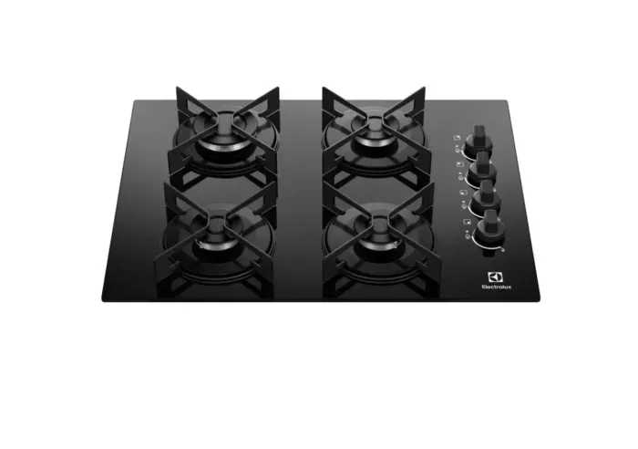 Cooktop 04 bocas vidro Electrolux