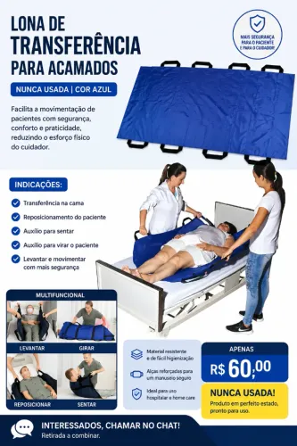 lona de transferencia para acamados