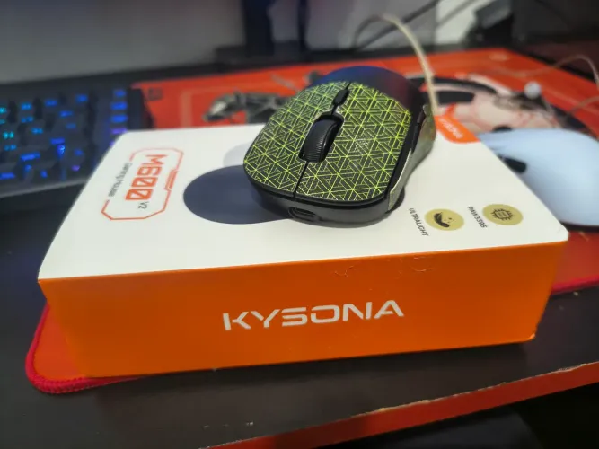 Mouse sem fio kysona m600 v2