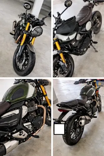 Triumph Scrambler 400 x