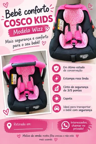 Bebê conforto cosco
