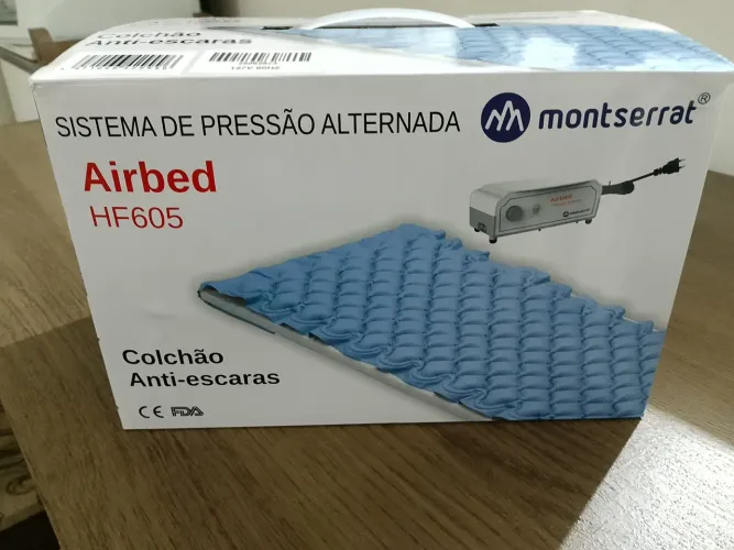 Colchão Pneumático Anti-Escaras Com Bomba de Pressão Alternada Montserrat 127V