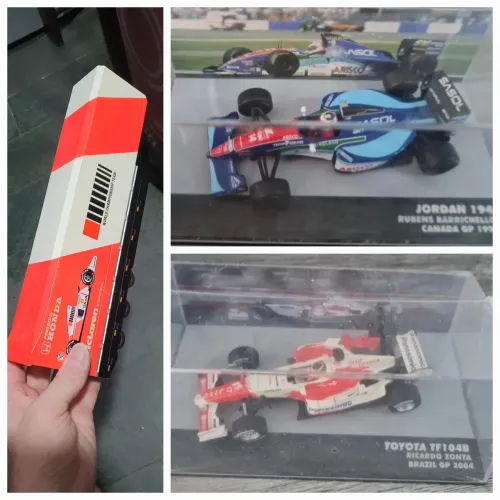 Coleção "Grandes Pilotos Brasileiros de F1" - Eaglemoss