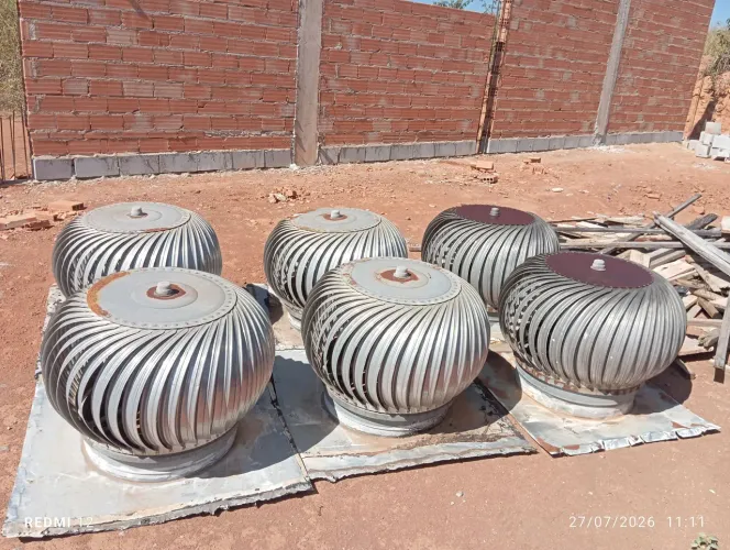 Exaustores de teto eolicos 