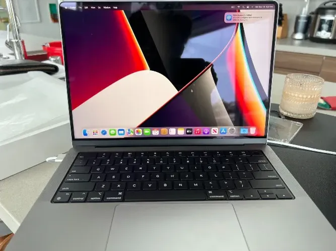 Apple MacBook Pro 14 Pol Chip M1 Prata 16Gb 512Ssd Completo