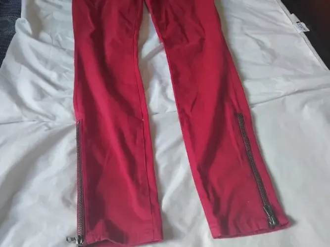 Calça jeans vermelha aeropostale tamanho 34