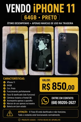 Vende-se iPhone 11