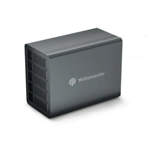 Gabinete de Disco Rigido Yottamaster 5 baias USB c